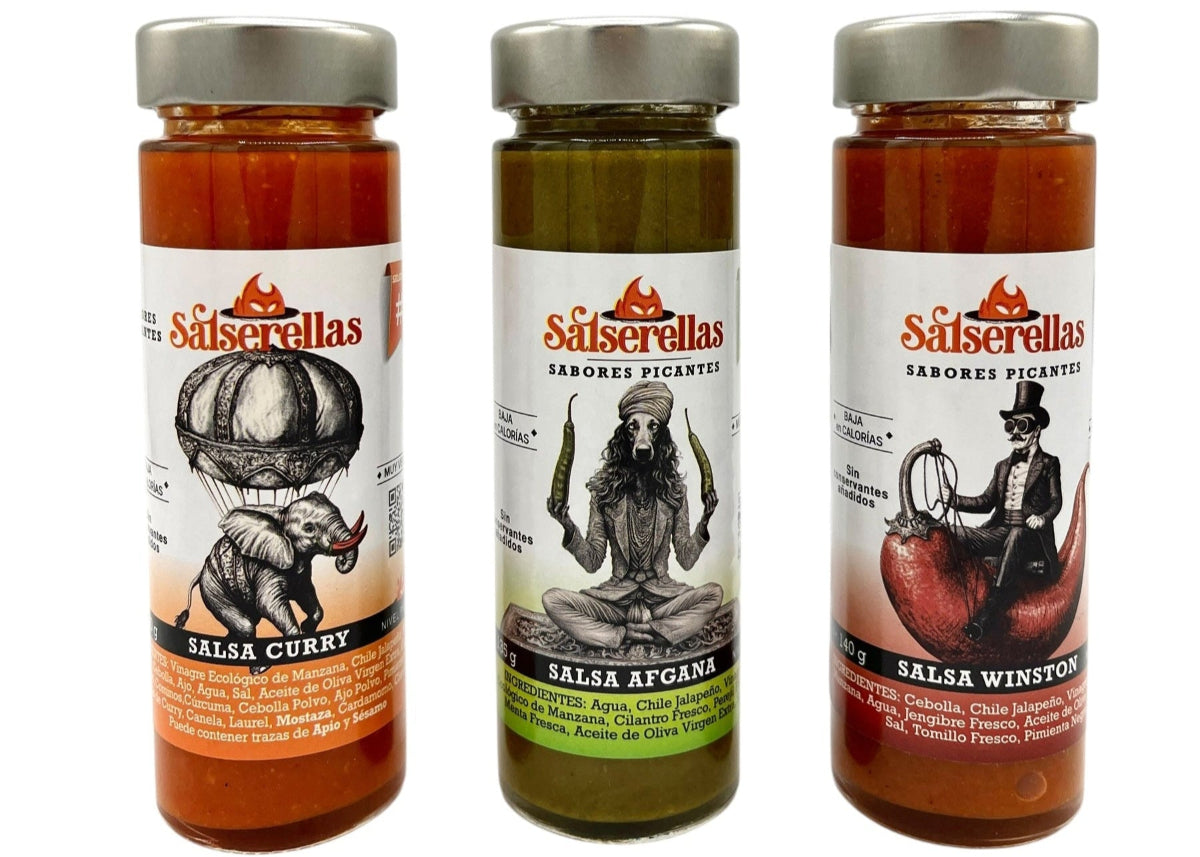 PACK REGALO SALSERELLAS