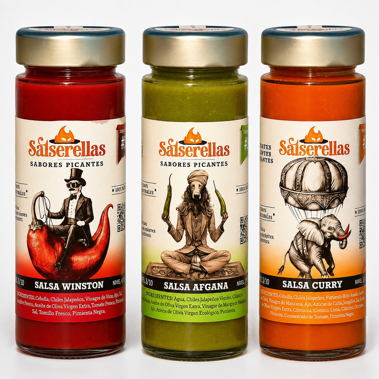 PACK ESTRELLA SALSERELLAS