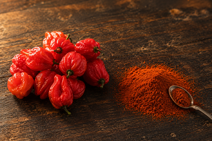 CHILE HABANERO ROJO EN POLVO