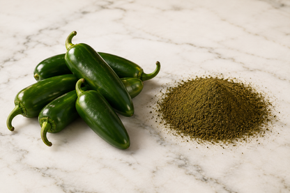 CHILE JALAPEÑO VERDE EN POLVO