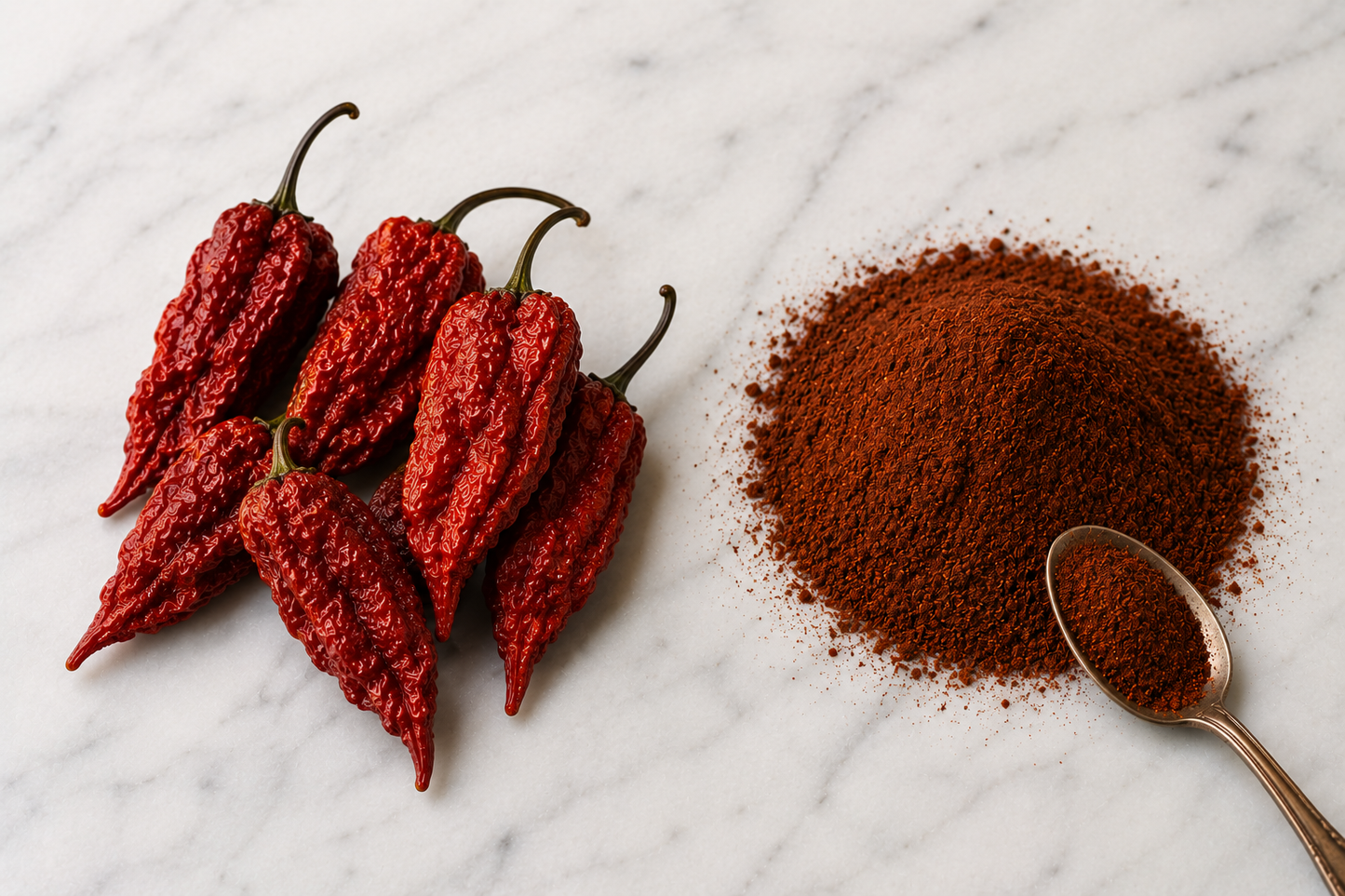 CHILE GHOST PEPPER EN POLVO