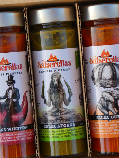 PACK ESTRELLA SALSERELLAS