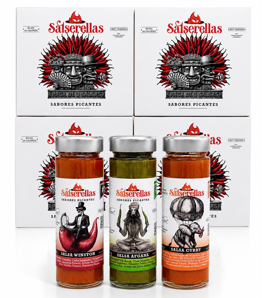 PACK ESTRELLA SALSERELLAS